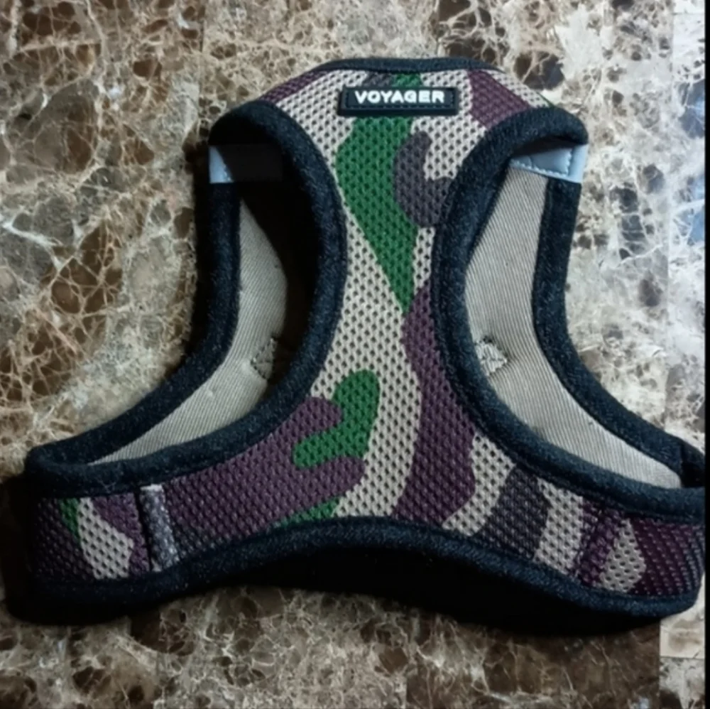 NWT Voyager Black Trim Camo Mesh Dog Harness - Picture 5 of 9